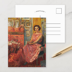 Postal Madame Reine Bénard   Édouard Vuillard