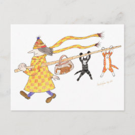 Postal MadCatWoman y los Polecats