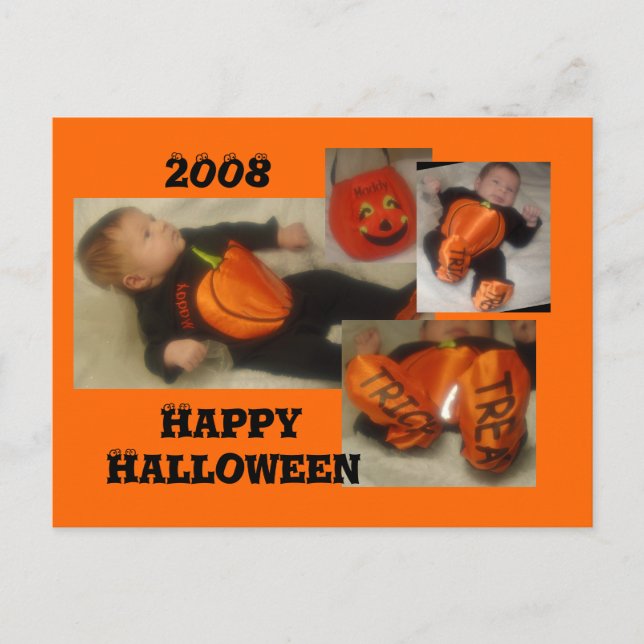 Postal maddy halloween... (Anverso)