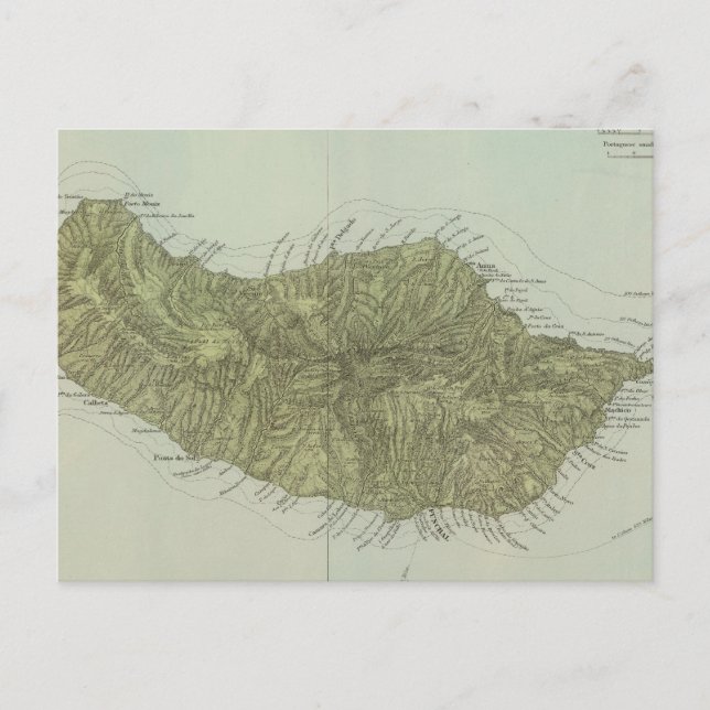 Postal Madeira (Anverso)