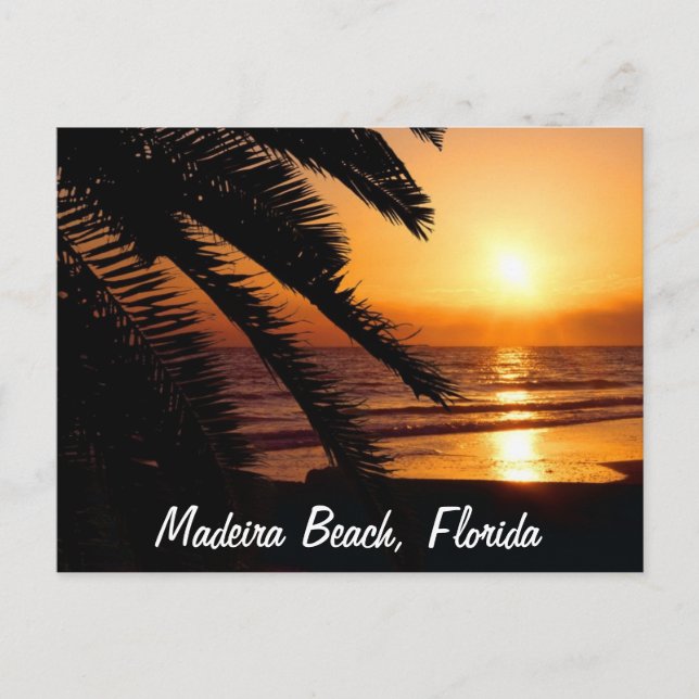 Postal Madeira Beach Florida (Anverso)