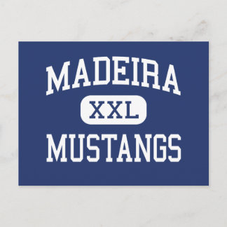 Postal Madeira - Mustangs - Escuela Secundaria - Cincinna
