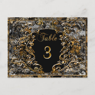 Postal Madelina Habersham Victoria Table Number Card