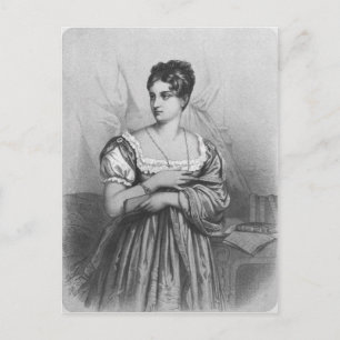 Postal Mademoiselle George, grabado por J. Champagne