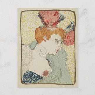 Postal Mademoiselle Marcelle Lender por Toulouse Lautrec