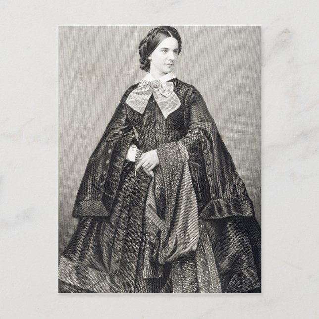 Postal Mademoiselle Victoire Balfe (Anverso)