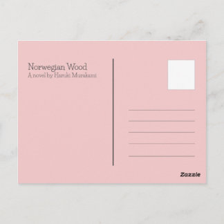 Postal Madera noruega - Naoko