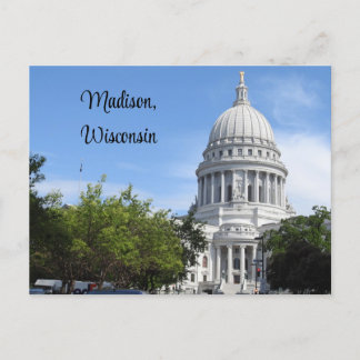 Postal Madison, Capitolio Estatal de Wisconsin