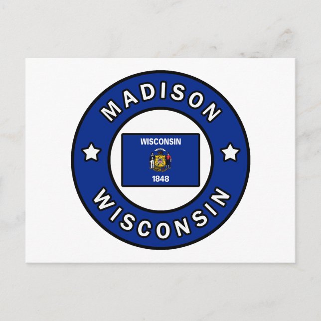 Postal Madison Wisconsin (Anverso)