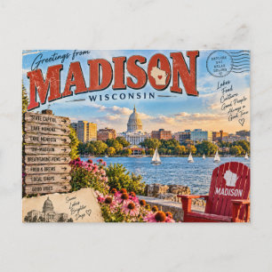 Postal Madison Wisconsin