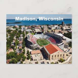 Postal Madison Wisconsin La Postcarta Del Capitolio