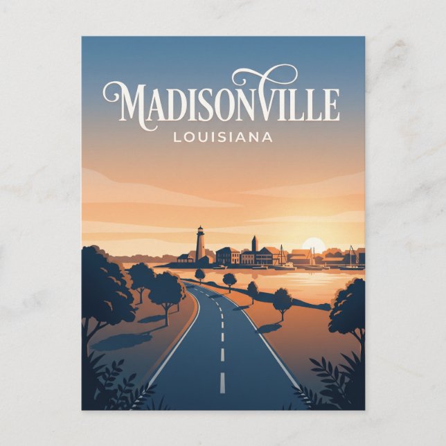 Postal Madisonville EE. UU. (Anverso)