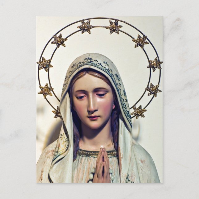 POSTAL MADONNA (Anverso)