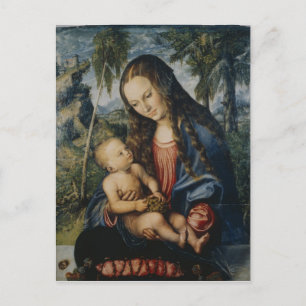 Postal Madonna bajo el abeto, c.1510