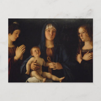 Postal Madonna Bellini en Venecia