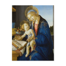 Madonna del libro de Botticelli