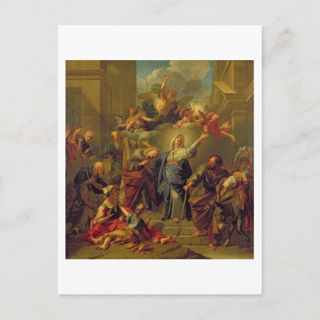 Postal Madonna del Magnificat (Anverso)