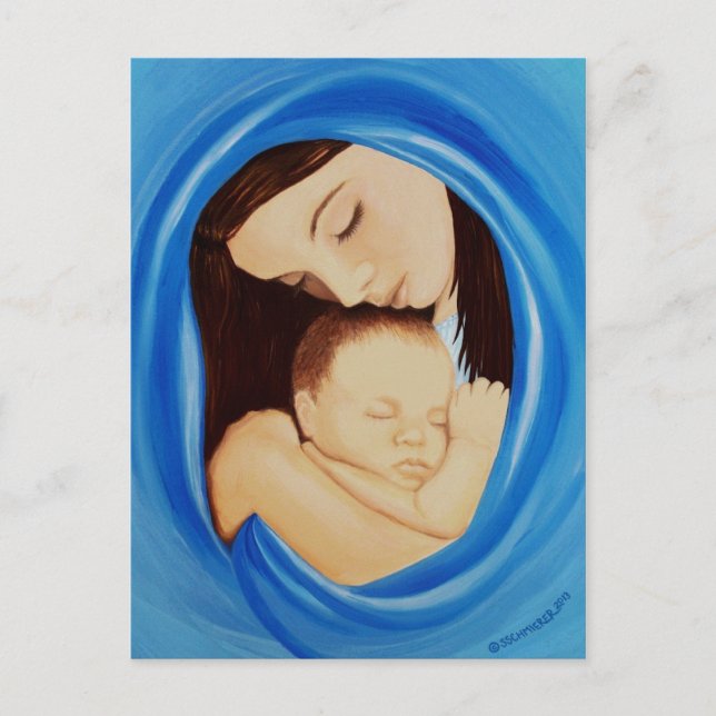 Postal Madonna del Mar (Anverso)