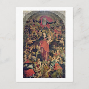Postal Madonna del Rosario, c.1569 (aceite sobre lienzo)