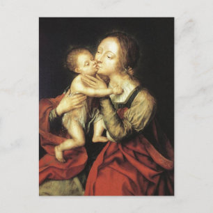 POSTAL MADONNA E HIJO
