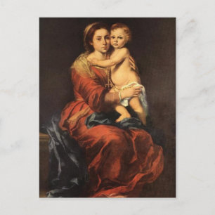 POSTAL MADONNA E HIJO