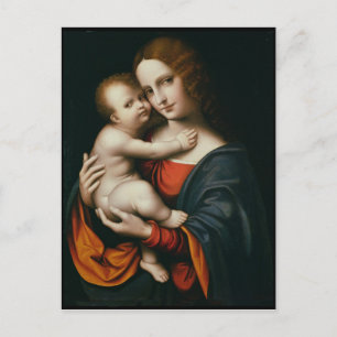 Postal Madonna e niño 2