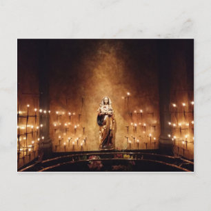 Postal Madonna y niño