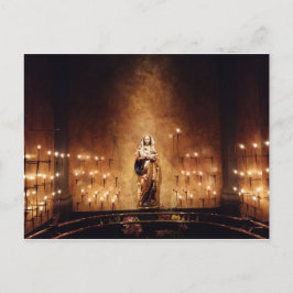 Postal Madonna y niño