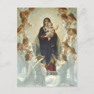Postal Madonna y Niño