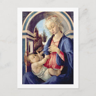 Postal Madonna y niño (panel) 2