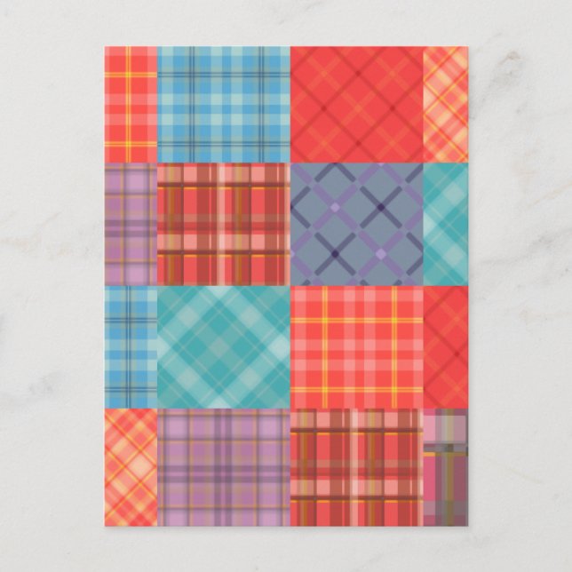 Postal Madras Patchwork (Anverso)