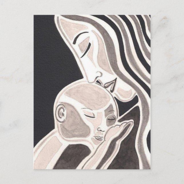 Postal Madre amor (Anverso)