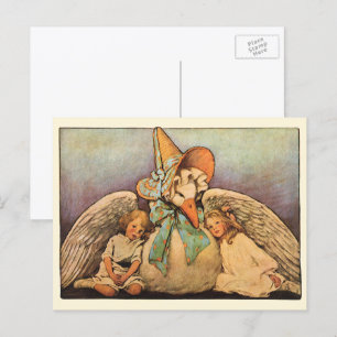 Postal Madre cosecha Hijos de oca Jessie Willcox Smith
