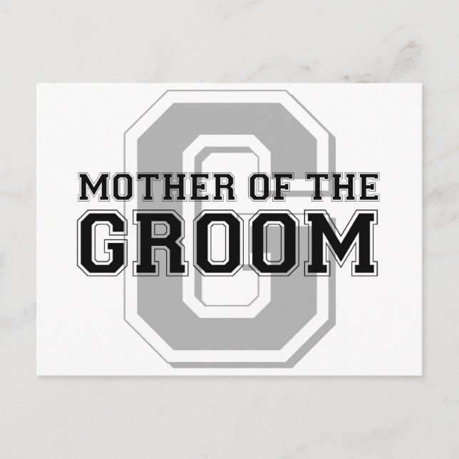 Postal Madre de Groom Cheer (Anverso)