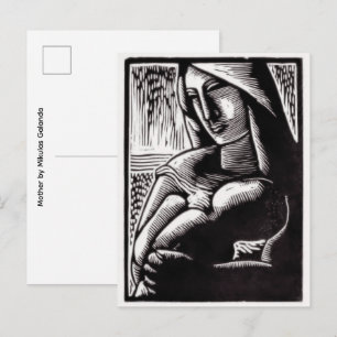 Postal Madre de MikulasPrint, cartel de valor en papel (m