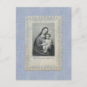 Postal Madre de nuestro creador