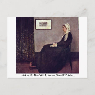 Postal Madre Del Artista Por James Mcneill Whistler