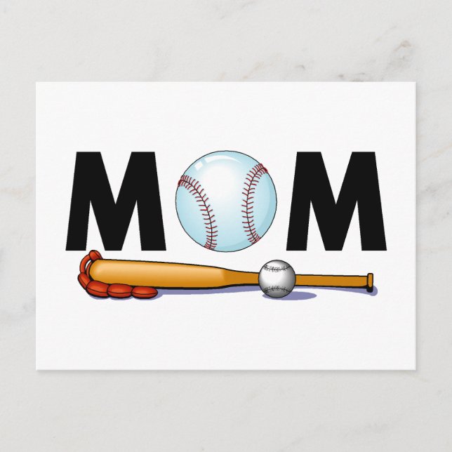 Postal Madre del béisbol (Anverso)
