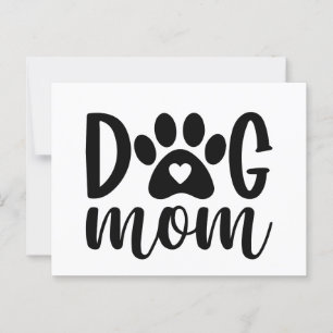 Postal Madre del perro T-Shirt