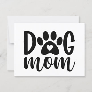 Postal Madre del perro T-Shirt