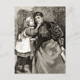 Postal Madre e hija de cosecha