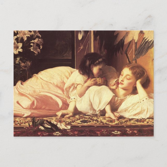 Postal Madre e hijo (Anverso)