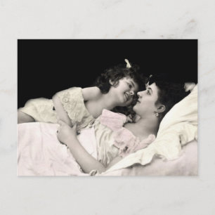 Postal Madre e hijo