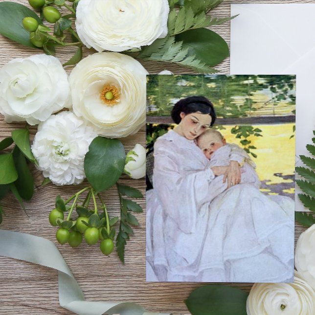 Postal Madre e hijo (Subido por el creador)