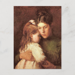 Postal Madre e hijo