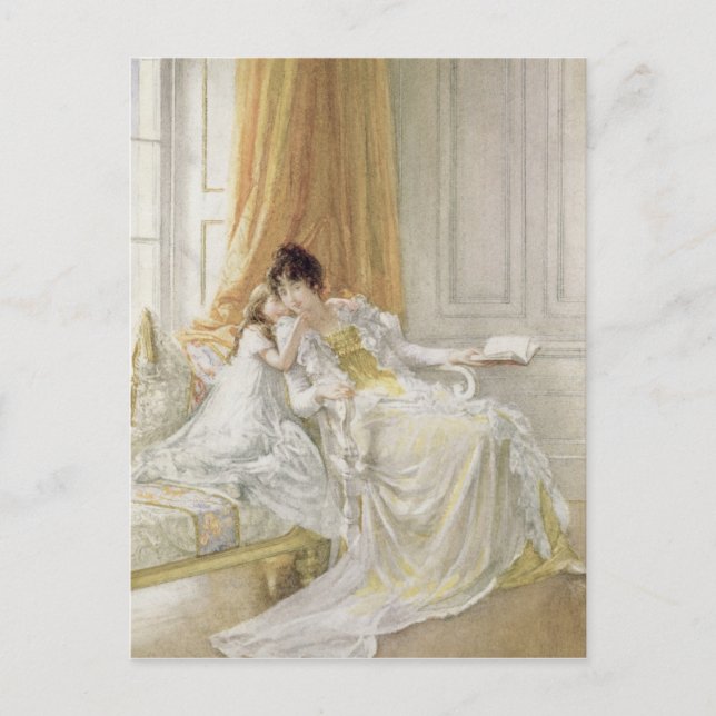 Postal Madre e hijo, 1864 (Anverso)