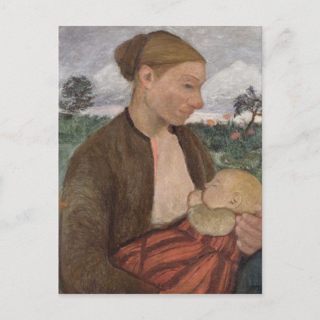 Postal Madre e hijo, 1903 (Anverso)