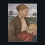 Postal Madre e hijo, 1903<br><div class="desc">Madre e hijo,  1903 | por Paula Modersohn-Becker | Ubicación del arte: Hamburger Kunsthalle,  Hamburgo,  Alemania | Artista alemán | Número de colección de imágenes: XKH141458</div>