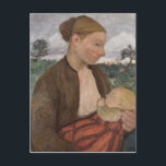Postal Madre e hijo, 1903<br><div class="desc">Madre e hijo,  1903 | por Paula Modersohn-Becker | Ubicación del arte: Hamburger Kunsthalle,  Hamburgo,  Alemania | Artista alemán | Número de colección de imágenes: XKH141458</div>