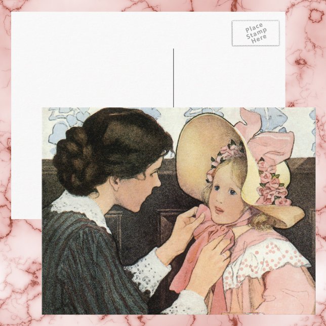 Postal Madre e hijo de Jessie Willcox Smith (Subido por el creador)